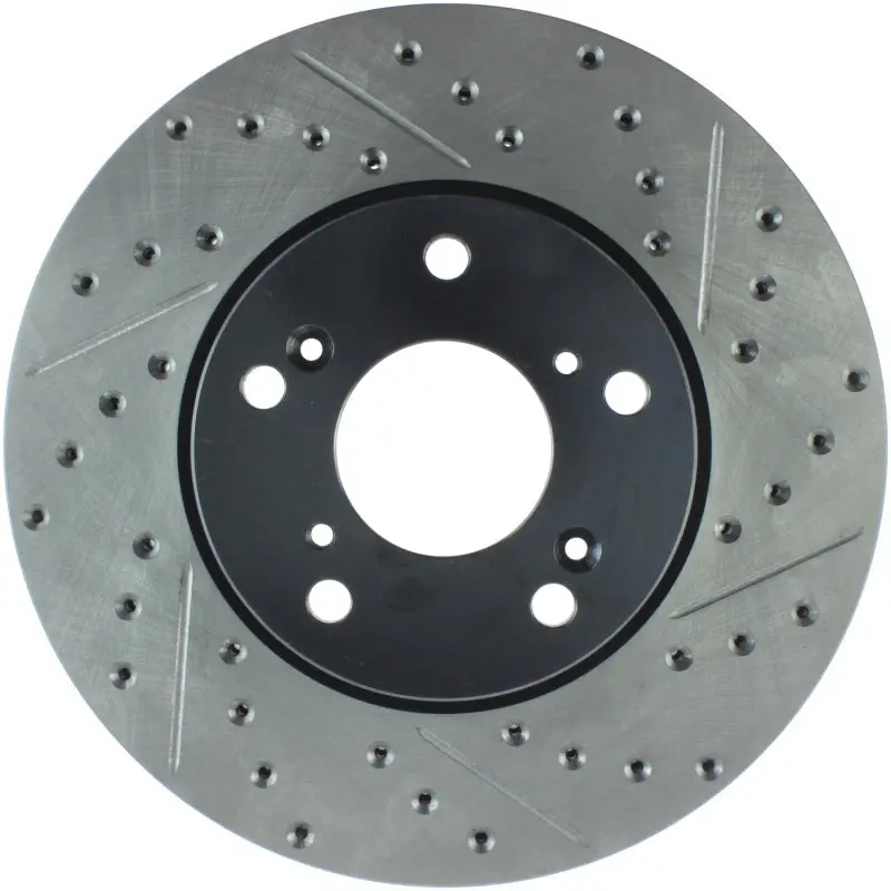 StopTech Slotted & Drilled Brake Rotor 06-08 Civic GX / 02-04 CR-V / 98-02 Honda Accord V6 / 03-07 Accord 4 cyl/V6 MT