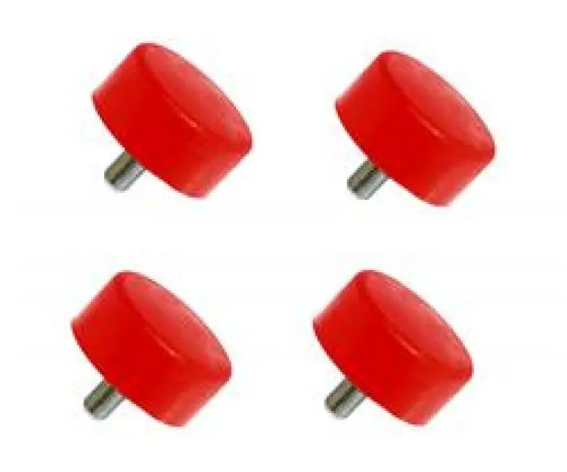 Prothane Toyota Tacoma Front Bump Stops Red