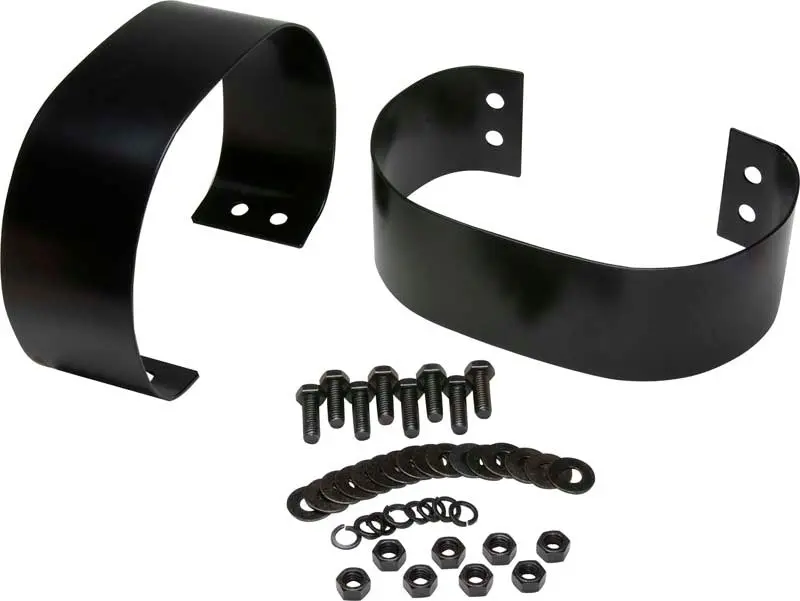 Kentrol 76-95 Jeep CJ Wrangler YJ Bumperettes Pair Powdercoat Black Rear Protection