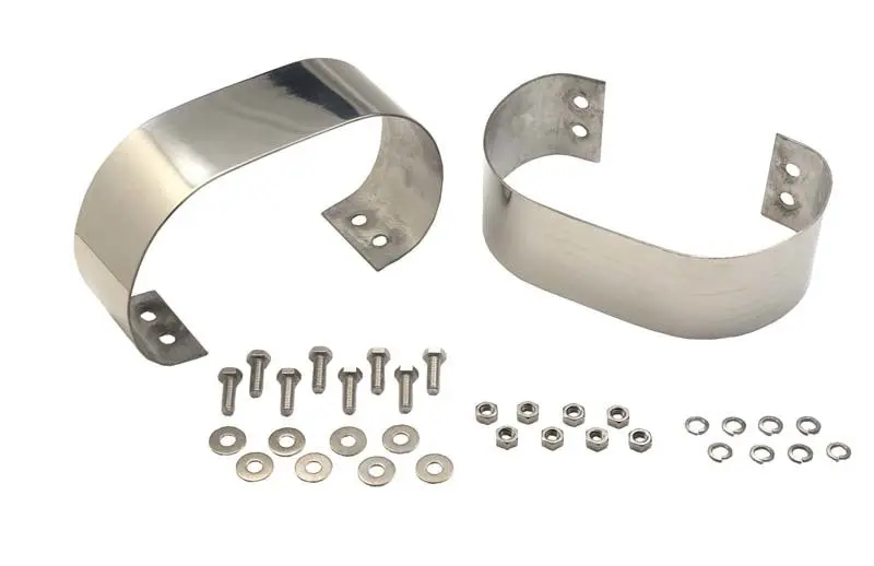 Kentrol 76-95 Jeep CJ Wrangler YJ Bumperettes Pair Polished Silver