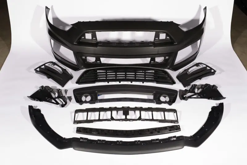 Roush Complete Unpainted Front Fascia Kit 2015-2017 Ford Mustang w/o Collision Detection & ACC