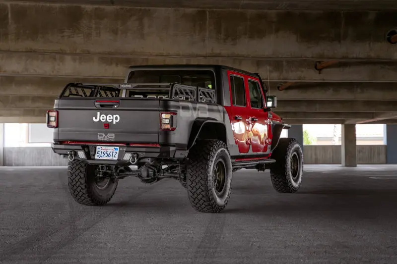 DV8 Offroad 20-23 Jeep Gladiator JT MTO Series Rear Bumper Heavy Duty
