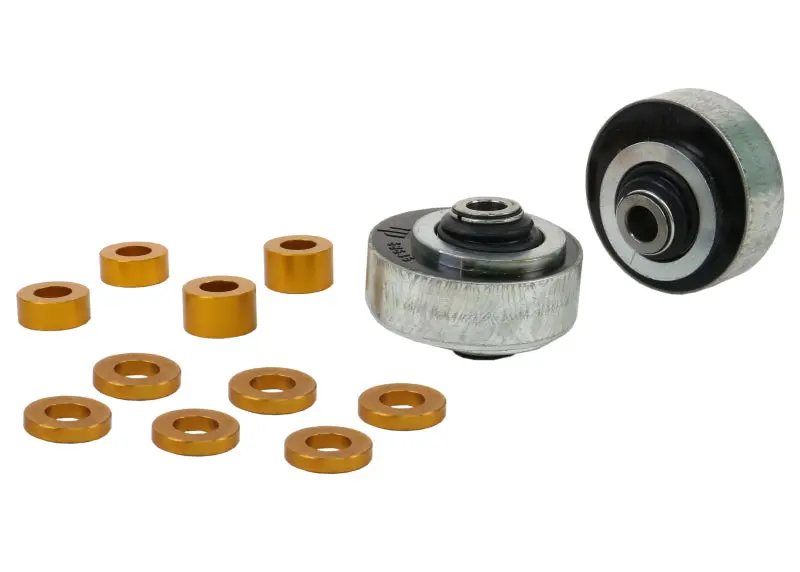 Whiteline Front Control Arm Lower Inner Rear Bushing Kit 07-14 Subaru WRX STI Sedan Hatch