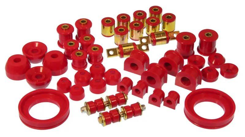Prothane Total Kit Red 94-97 Honda Accord - Complete Suspension Bushings Set