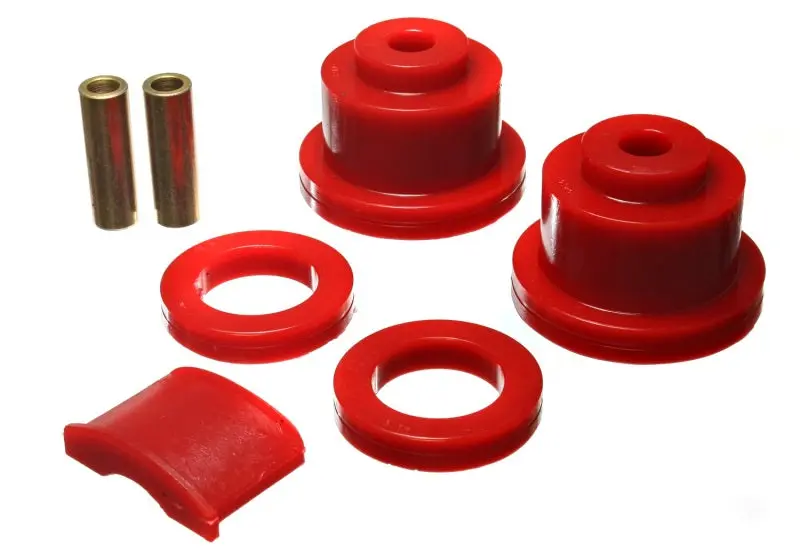 Energy Suspension 04-06 Pontiac GTO Red Rear Sub Frame Bushing Set - Street Performance