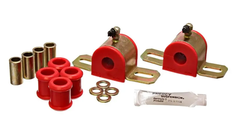 Energy Suspension 2008-2010 Chrysler 300C RWD 2007-2010 Dodge Charger RWD Red 17.5mm Rear Sway Bar Bushing Set
