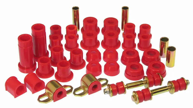 Prothane 84-88 Toyota Truck 2WD Total Suspension Bushing Kit - Red