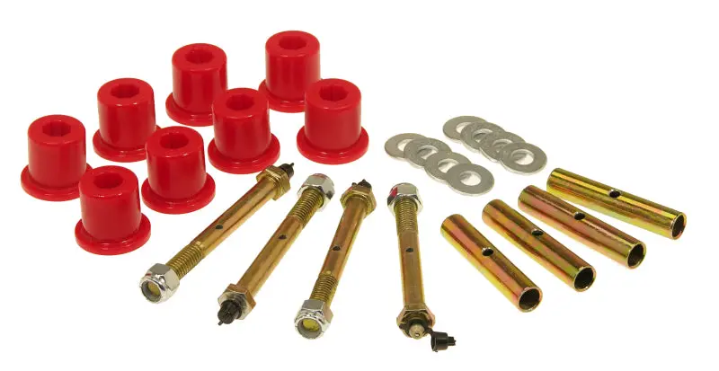 Prothane Red Front Shackle Bushings 76-86 Jeep CJ5/7/8