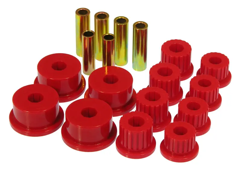 Prothane Red Rear Spring and Shackle Bushings 94-01 Dodge Ram 2WD 4WD