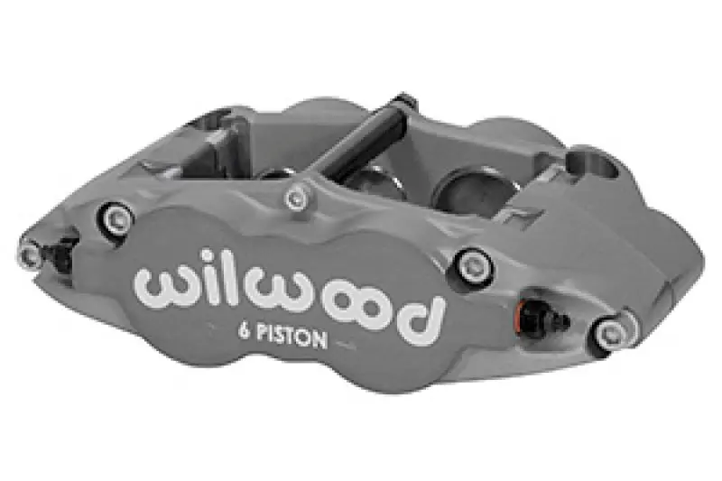 Wilwood Caliper Forged Narrow Superlite 6R-L H 1.75 1.25in Pistons 1.25in Rotor Anodized Racing Applications
