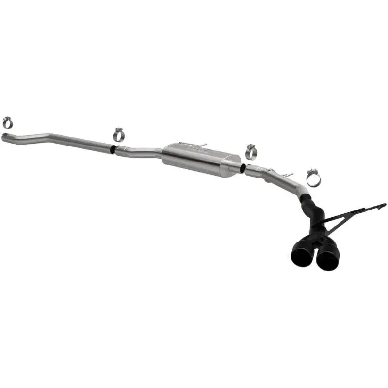 MagnaFlow Street Series SS Cat-Back Exhaust 2.5in Tubing Black Tip 2022 Ford Maverick Performance Sound