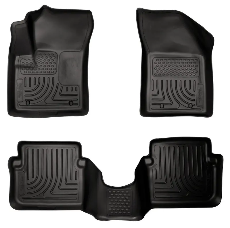 Husky Liners WeatherBeater Combo Black Floor Liners 11-12 Dodge Avenger Chrysler 200
