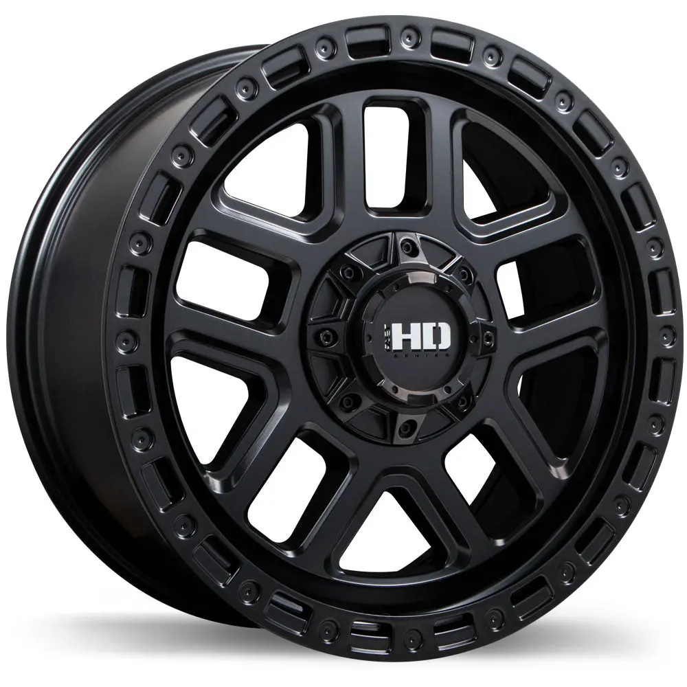 Summit 17x8.0 Black Satin Wheel 5x110 5x120mm +30 Offset 72.6mm Hub Fast HD