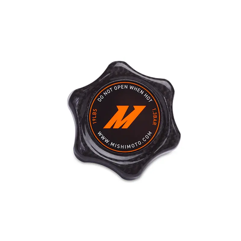 Mishimoto 1.3 Bar Rated Carbon Fiber Radiator Cap Small Import Style