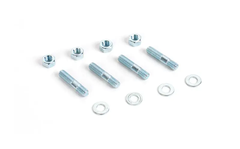 Cometic Carburetor Studs 1 1/2in Zinc Plated - Set 4 Washers and Nuts Cometic Gasket