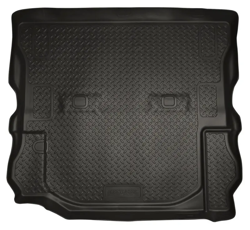 Husky Liners Classic Style Black Rear Cargo Liner 2007-2010 Jeep Wrangler 2 Door