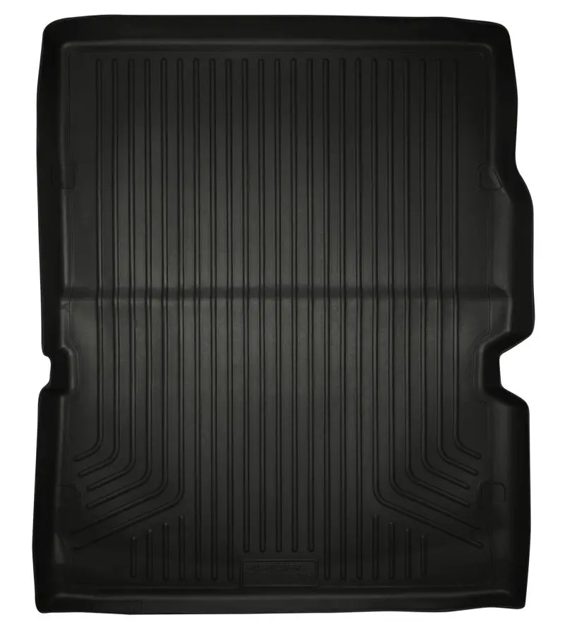 Husky Liners WeatherBeater Black Rear Cargo Liner 2011-2022 Dodge Durango Over Folded 3rd Row