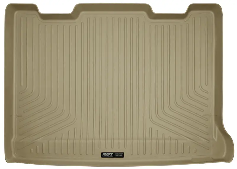 Husky Liners WeatherBeater Tan Rear Cargo Liners 07-13 GM Escalade/Suburban/Yukon Behind 3rd Row