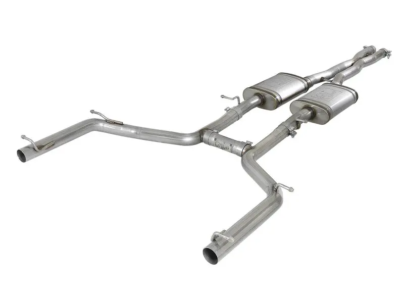 aFe MACH Force-Xp 2.5in 304 SS Exhaust 15-19 Dodge Charger and Chrysler 300 V6 3.6L