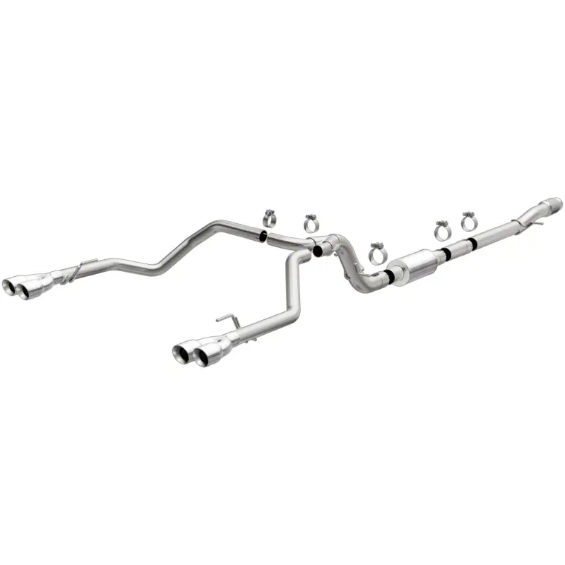 MagnaFlow Quad Exit Polished Stainless Steel Cat-Back Exhaust 2019 Chevrolet Silverado 1500