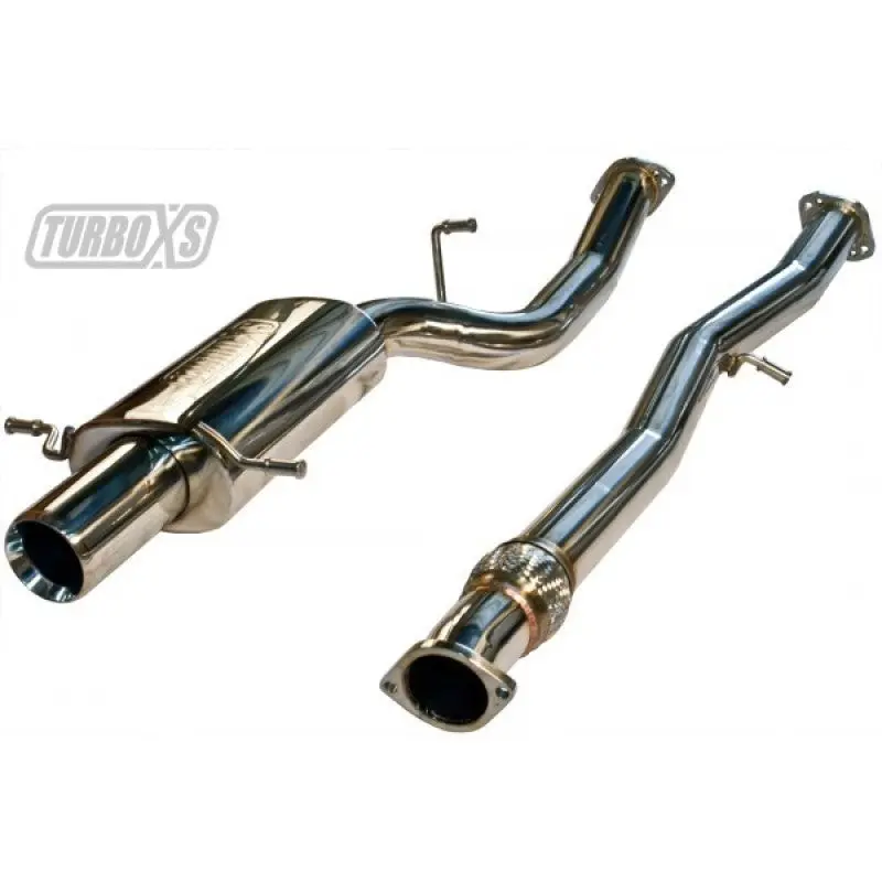 Turbo XS 02-07 WRX STi Catback Exhaust Polished Tips
