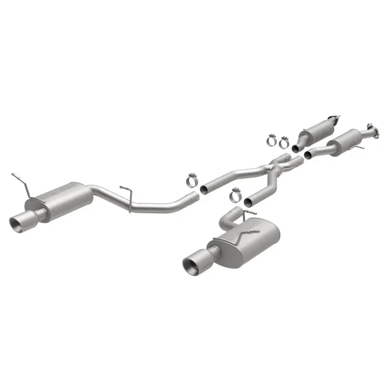 MagnaFlow Dual Split Rear Exit Cat Back Exhaust 11-12 Dodge Durango 5.7L V8