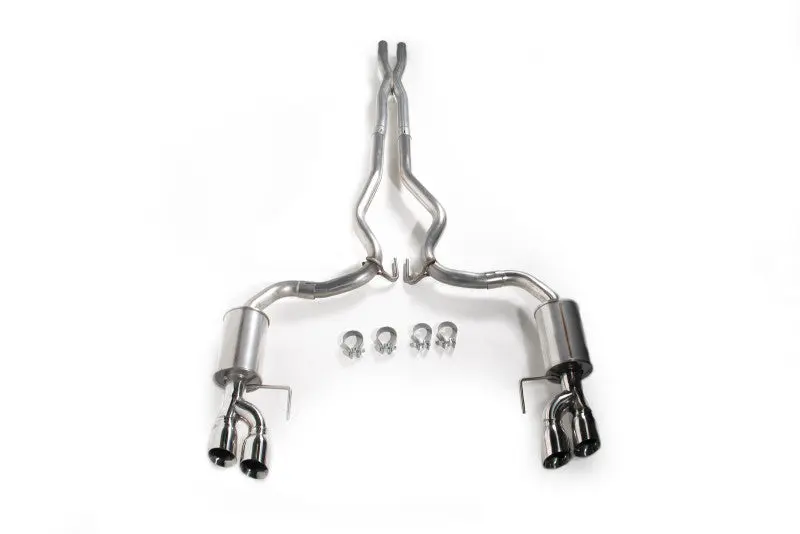 Roush 2018-2024 Ford Mustang 5.0L V8 Performance Cat-Back Exhaust Fastback Only