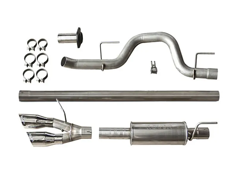 Roush Side Exit Performance Exhaust System 2011-2014 Ford F-150 3.5L/5.0L/6.2L Incl. SVT Raptor
