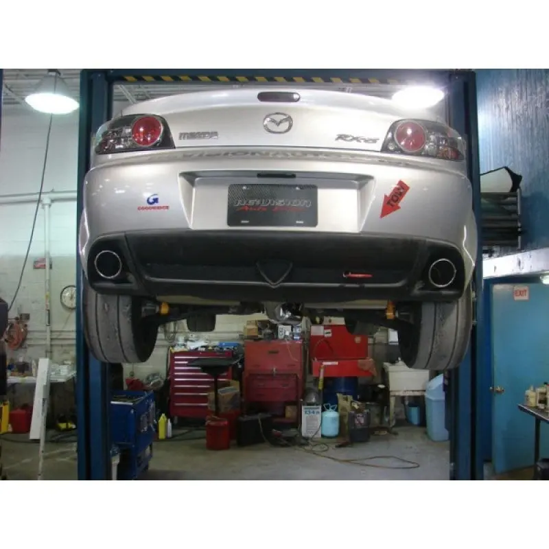 Turbo XS Catback Exhaust System RX8 Gen 2 Longer Hangers
