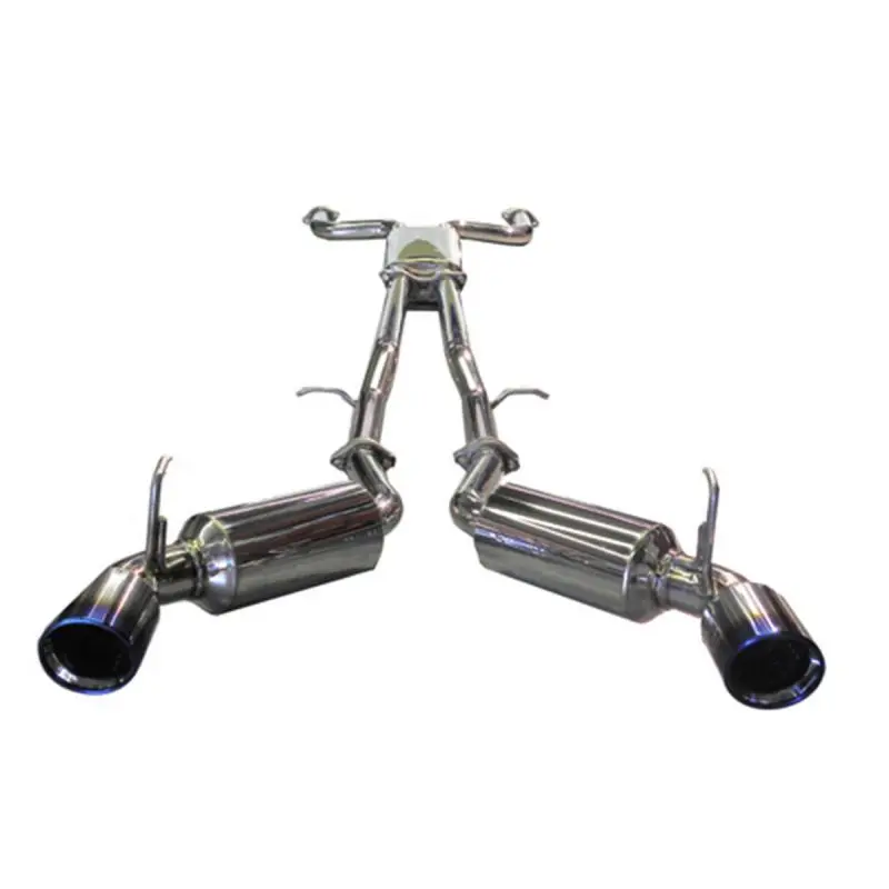 Injen Dual 60mm Cat-Back Exhaust Resonated X-Pipe 03-08 Nissan 350Z