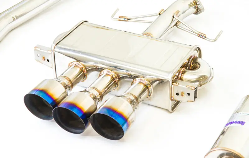 Invidia 17-19 Honda Civic Type R Q300 Triple Titanium Tip Cat-back Exhaust System