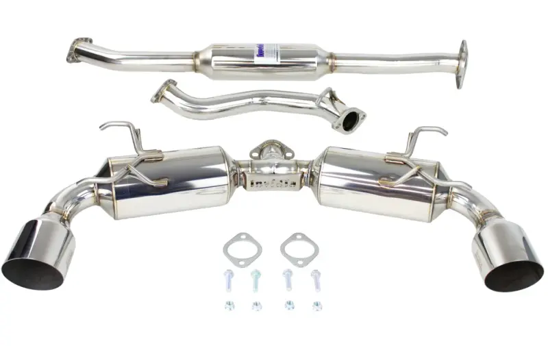 Invidia 12+ Subaru BRZ Toyota 86 N2 60mm Single Layer Stainless Steel Tips Cat Back Exhaust