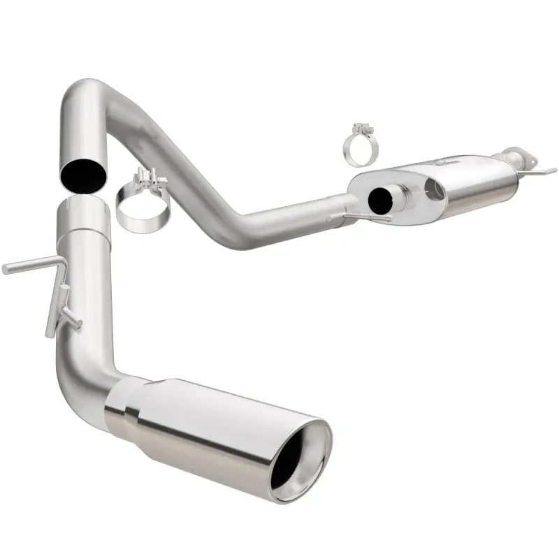 MagnaFlow 15-16 Ford Expedition V6 3.5L Cat-Back SS 4in Tip Single Psgr Side Exit