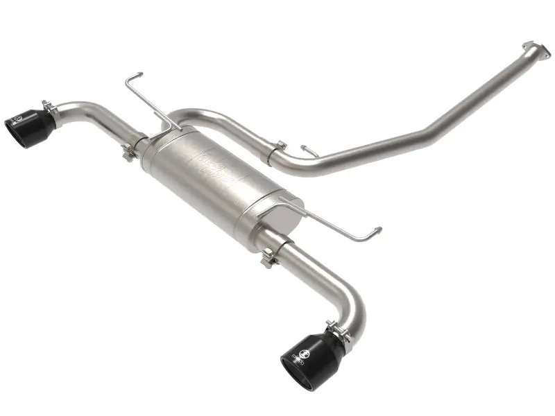 aFe POWER Takeda 304SS Cat-Back Exhaust Black Tips 2019-2021 Toyota RAV4 L4 2.5L