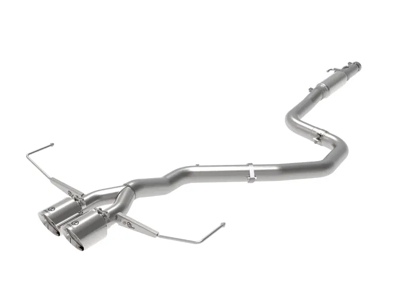 aFe Takeda Cat-Back Exhaust System 304SS Polished Dual Tips 19-20 Hyundai Veloster