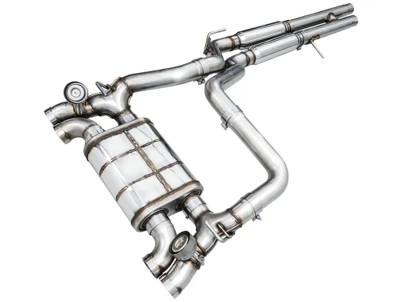 AWE 2021+ Jeep Wrangler 392 Switchpath Cat-Back Exhaust Quad BashGuards AWE Tuning
