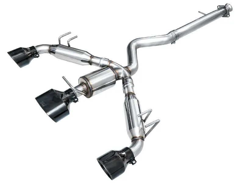 AWE Tuning 2023+ Toyota GR Corolla Track Edition Exhaust Diamond Black Tips
