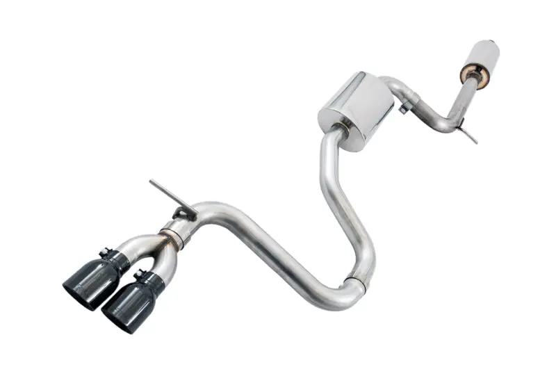 AWE Tuning Touring Edition Exhaust System Diamond Black Tips VW MK7 Golf 1.8T