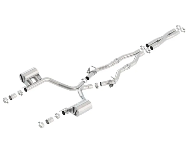 Borla 16-17 Dodge Challenger R/T 5.7L MT/AT ATAK Catback Exhaust MDS Valves