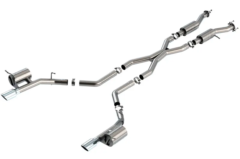 Borla 2021 Dodge Durango SRT Hellcat 6.2L V8 AWD ATAK Cat-Back Exhaust System T-304 Stainless Steel