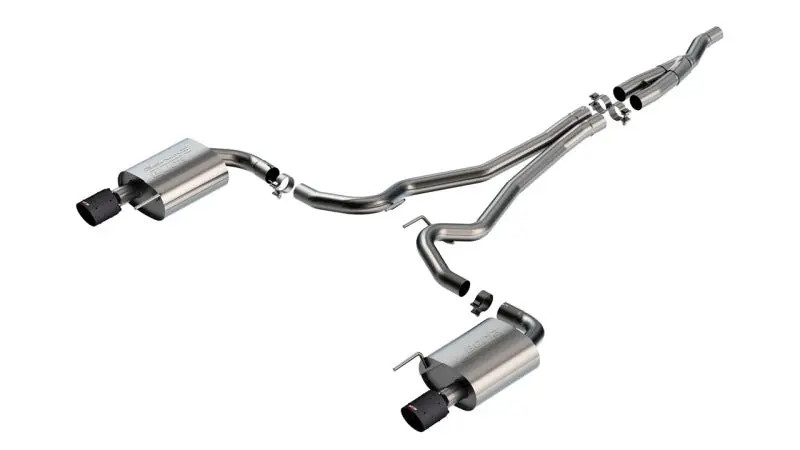 Borla 2024 Ford Mustang 2.3L Ecoboost S-Type CFBA Catback Exhaust System Non-Active