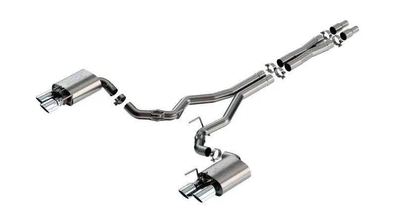 Borla 2024 Ford Mustang GT 5.0L V8 ATAK Cat-Back Exhaust System Active Exhaust