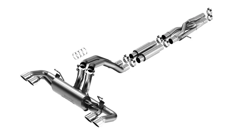 Borla 21-22 Jeep Wrangler Rubicon 392 6.4L V8 AT 4WD 4DR S-Type Cat-Back Exhaust Stainless