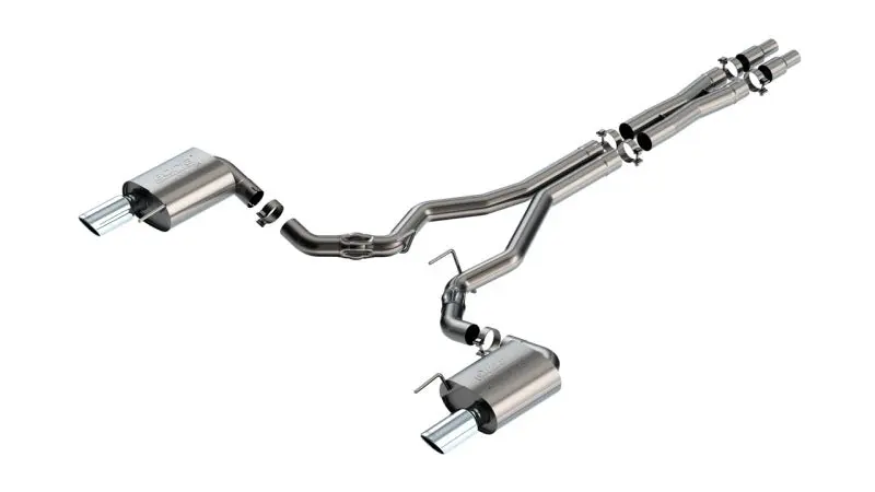 Borla ATAK Cat-Back Exhaust System 2024 Ford Mustang GT 5.0L V8 without Active Exhaust