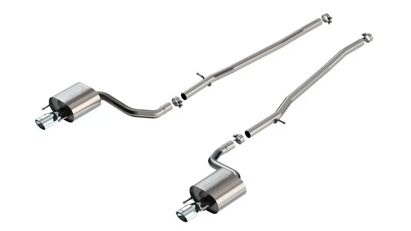 Borla S-Type Cat Back Exhaust 16-17 Lexus IS200T 18-24 IS300 2.25in Stainless Steel 4.25in Tip