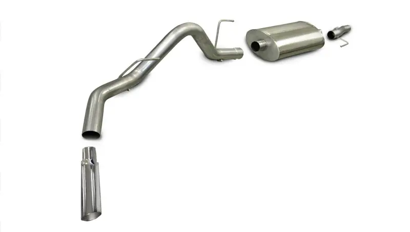 Corsa 2009-2010 Ford F-150 4.6L V8 Polished Sport Cat-Back Exhaust System CORSA Performance