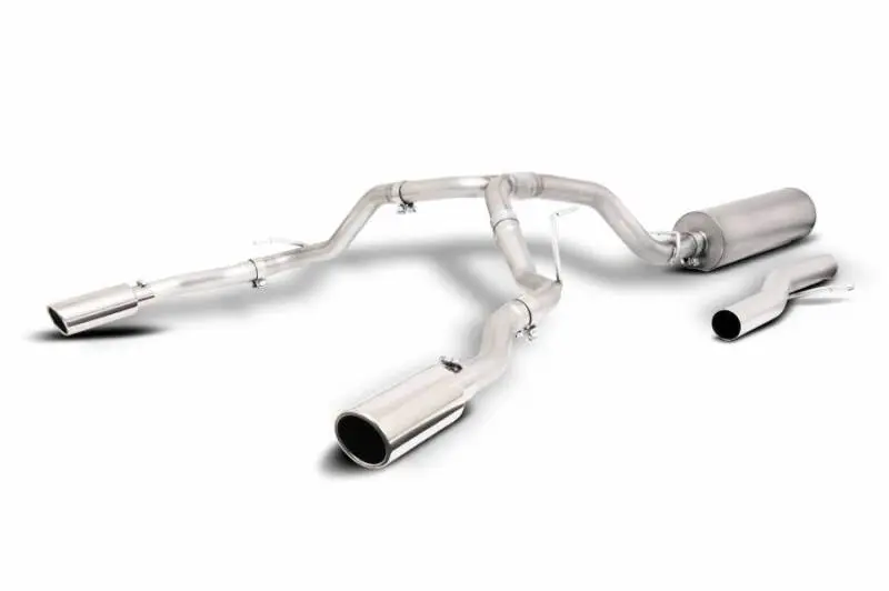 Gibson 21-22 GMC Yukon Chevrolet Tahoe 5.3L 2/4wd Cat-Back Dual Split Exhaust Stainless Steel