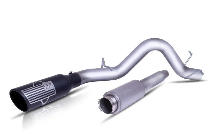 Gibson 4in Patriot Series Cat-Back Single Exhaust 07-09 GMC Sierra 1500 SLE 6.0L