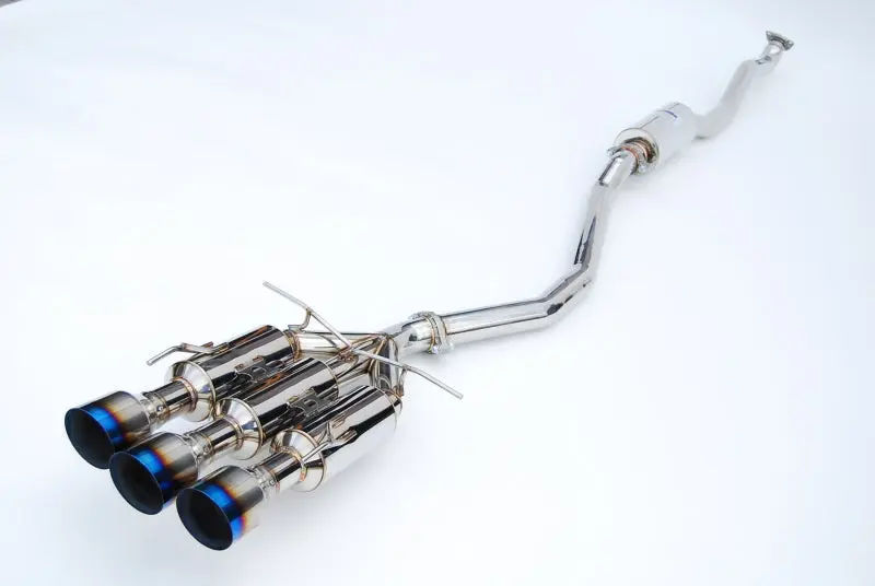 Invidia Gemini Triple Titanium Tip Cat-Back Exhaust 2017+ Honda Civic SI Sedan