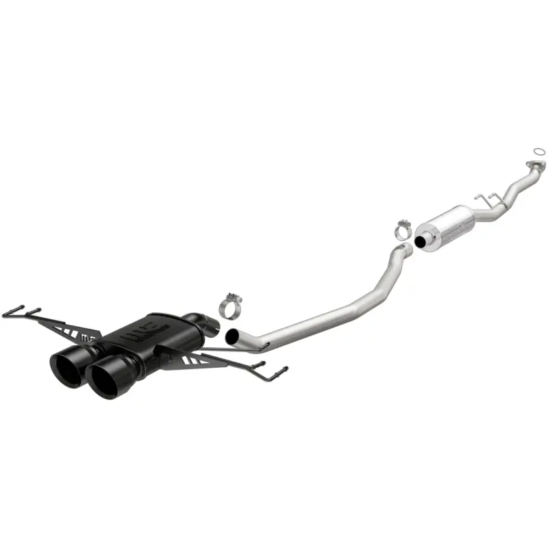 MagnaFlow 2017 Honda Civic L4 1.5L Street Series Cat-Back Exhaust Black Tips